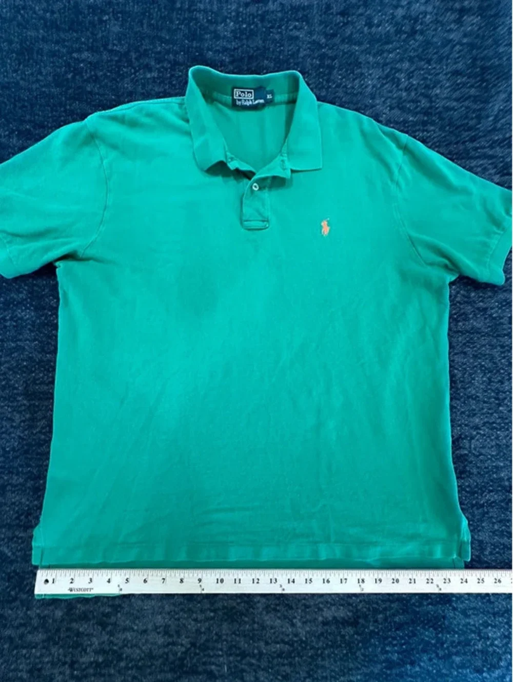 Polo Ralph Lauren Men’s XL Green Short Sleeve Polo Shirt Pony Logo